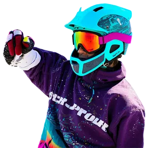 Utah Ski Snowboard Action PNG 06292024 PNG