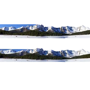 Utah Winter Mountains PNG Ajr73 PNG