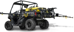 Utility A T Vwith Sprayer Attachment PNG