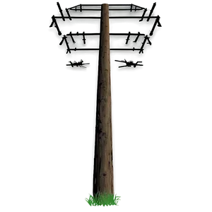 Utility Pole A PNG image