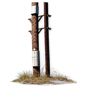Utility Pole Roadside PNG 31