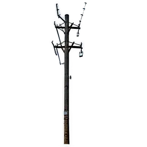 Utility Pole With Antenna PNG Wjb29 PNG