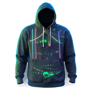 Uv Reactive Hoodie Strings PNG Rrp54 PNG