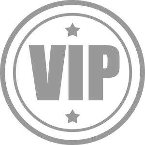 V I P Emblem Blue Background PNG image