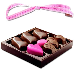 Valentine Chocolate Box PNG 05242024