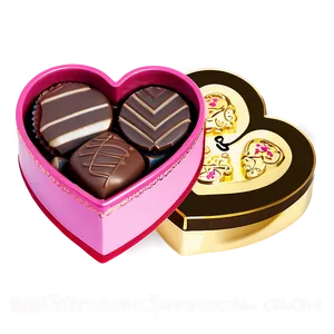 Valentine Chocolate Box PNG Nce67 PNG