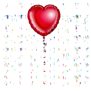 Valentine Heart Balloon Png 16 PNG image