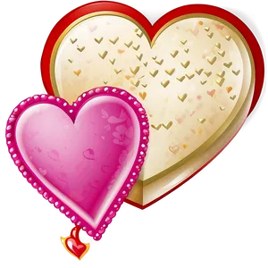 Valentine Heart Banner PNG Gbq PNG