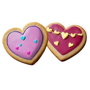 Valentine Heart Cookies PNG 19 PNG