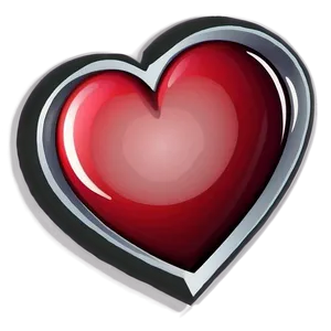 Valentine Heart Emoji PNG 90
