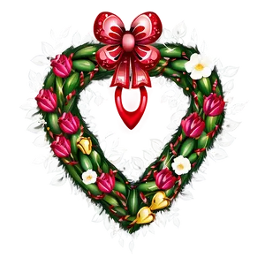 Valentine Heart Wreath PNG Rsx PNG