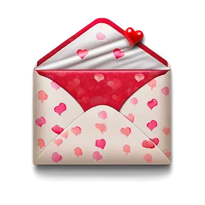 Valentine Love Letter PNG 05242024