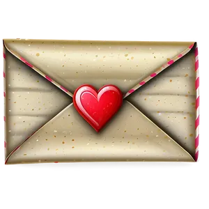 Valentine Love Letter PNG Xaa