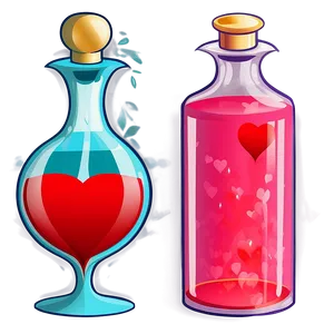 Valentine Love Potion PNG 05242024