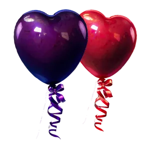 Valentine's Day Balloons PNG 42