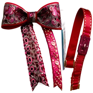 Valentine's Day Bow Png 05042024 PNG image