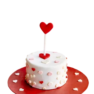 Valentine's Day Cake PNG 05242024