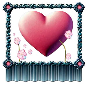 Valentine's Day Cute Frame PNG 06262024 PNG