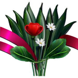 Valentine's Day Flowers PNG 05242024