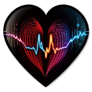 Valentine's Day Heartbeat Png Jvt PNG image