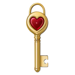 Valentine's Day Love Key PNG 40 PNG