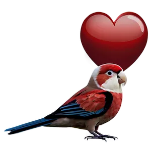 Valentine's Day Lovebirds Png Nma86 PNG image