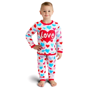 Valentine's Day Pajamas Png 06132024 PNG image