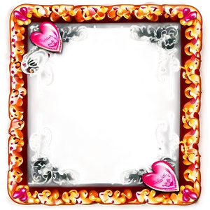 Valentine's Day Photo Border PNG Ake PNG