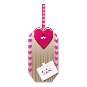 Valentine's Day Tag Png 06122024 PNG image