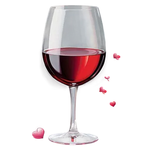 Valentine's Day Wine Png 05242024 PNG image