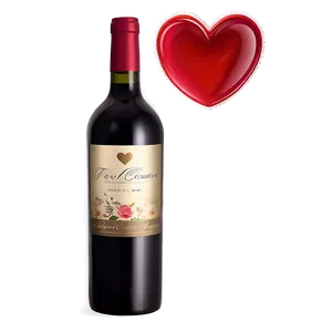 Valentine's Day Wine Png Sdd5 PNG image