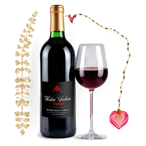 Valentine's Day Wine Png Tdd16 PNG image