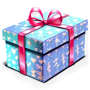 Valentine's Gift Box PNG Jxt