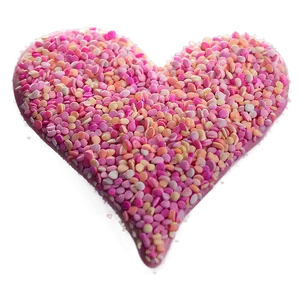 Valentine's Sprinkles PNG Vhn43 PNG