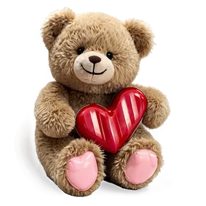 Valentine Teddy Bear PNG Ysy40