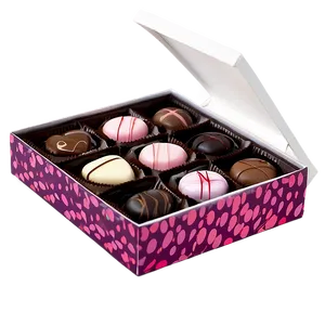 Valentines Chocolate Box Png 05232024 PNG image