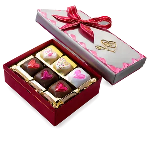 Valentines Day Chocolate Box Png 05212024 PNG image
