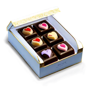Valentines Day Chocolate Box Png 05212024 PNG image