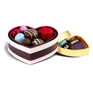 Valentines Day Chocolate Box Png Iqi19 PNG image