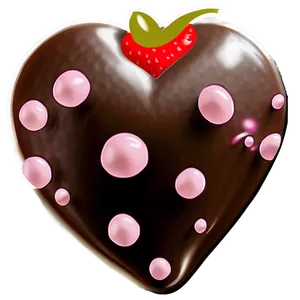 Valentines Day Chocolate Strawberries PNG Uwb PNG
