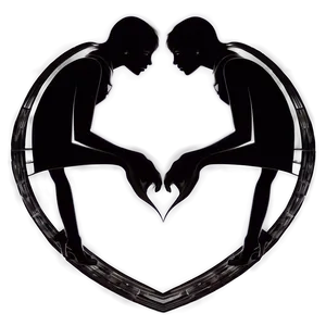 Valentines Day Couple Silhouette Png Bqj PNG image