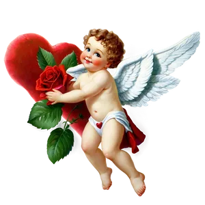 Valentines Day Cupid PNG 05212024
