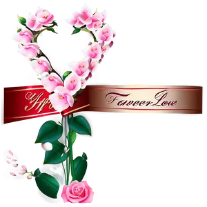 Valentines Day Forever Love Png Cfp PNG image