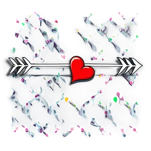 Valentines Day Heart Arrow Png Bko39 PNG image