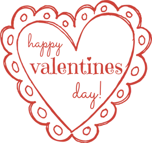 Valentines Day Heart Greeting