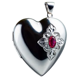 Valentines Day Heart Locket Png Mvr PNG image