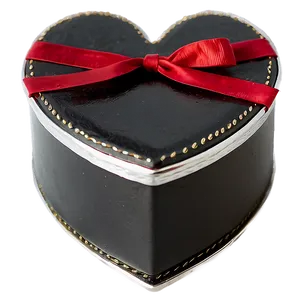 Valentines Day Heart Shaped Box PNG 05212024 PNG