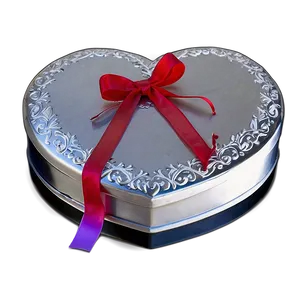Valentines Day Heart Shaped Box Png Txk76 PNG image