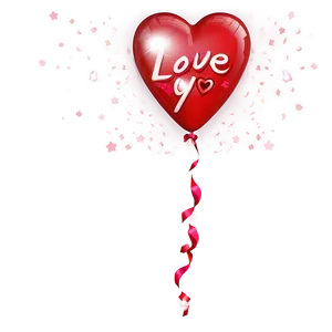 Valentines Day Love Balloon PNG 45 PNG
