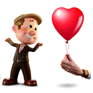 Valentines Day Love Balloon Png Mod PNG image